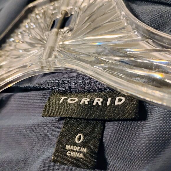 Torrid Cardigan Duster Lightweight Stretchy Slinky Flattering Comfortable 12 - Picture 7 of 12